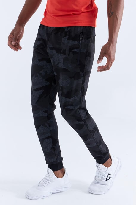 Heren Camouflage Slim Fit Sweatpants - Image 1