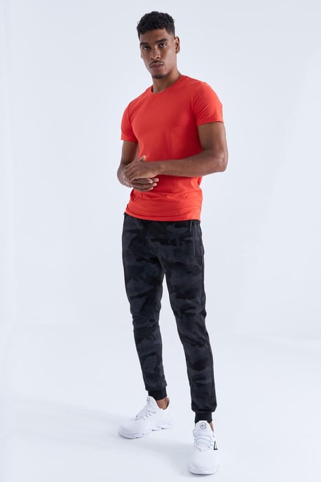 Heren Camouflage Slim Fit Sweatpants - Image 2