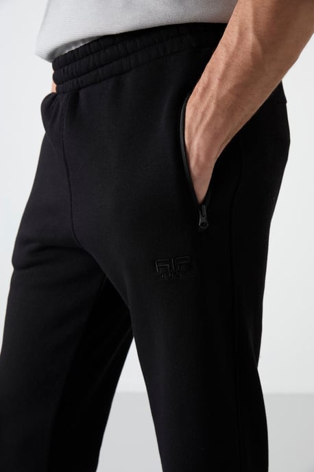 Heren Regular Fit Fleece Joggingbroek - Image 3
