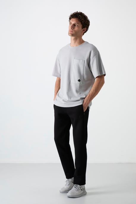 Heren Regular Fit Fleece Joggingbroek - Image 5