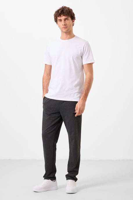Men's Slim Fit Straight Leg Sweatpants - Image 2