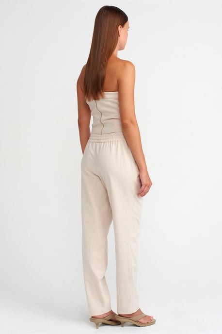 Dames Joggingbroek van Linnenmix - Image 2