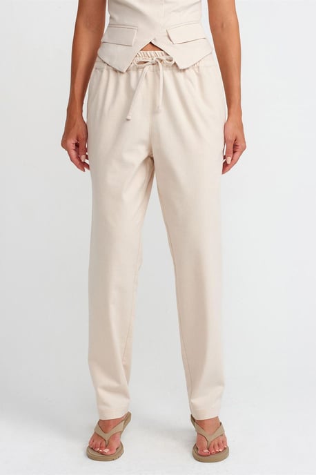 Dames Joggingbroek van Linnenmix - Image 3