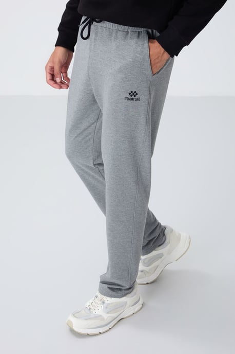 Heren Regular-Fit Katoenmix Sweatpants - Image 2