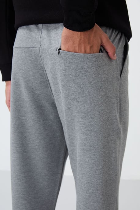 Heren Regular-Fit Katoenmix Sweatpants - Image 5