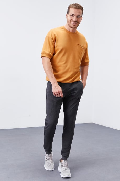 Herr Slim-Fit Fleece Sweatpants - Image 5