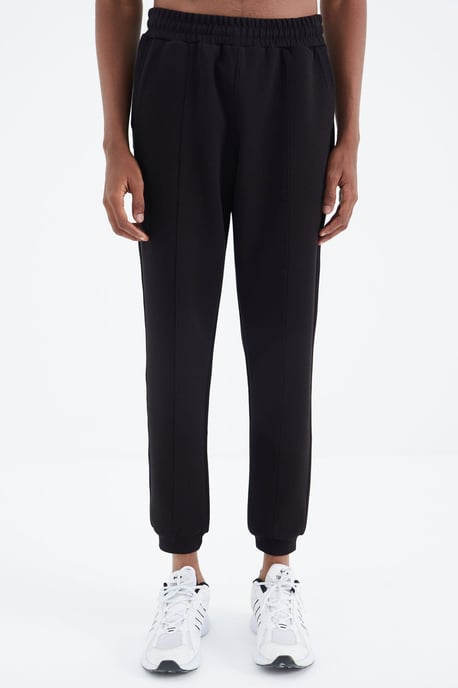 Heren Regular-Fit 3-Draad Fleece Joggingbroek - Image 2