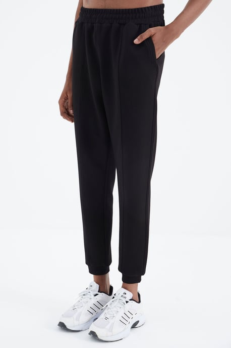 Heren Regular-Fit 3-Draad Fleece Joggingbroek - Image 4
