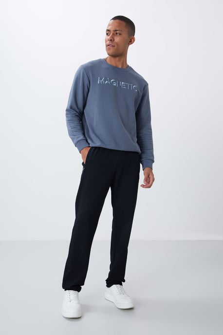 Herr Slim-fit Rak Ben Joggingbyxor - Image 2