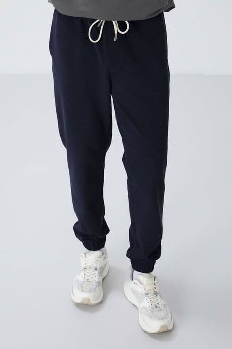 Heren Regular Fit Fleece Joggingbroek - Image 1