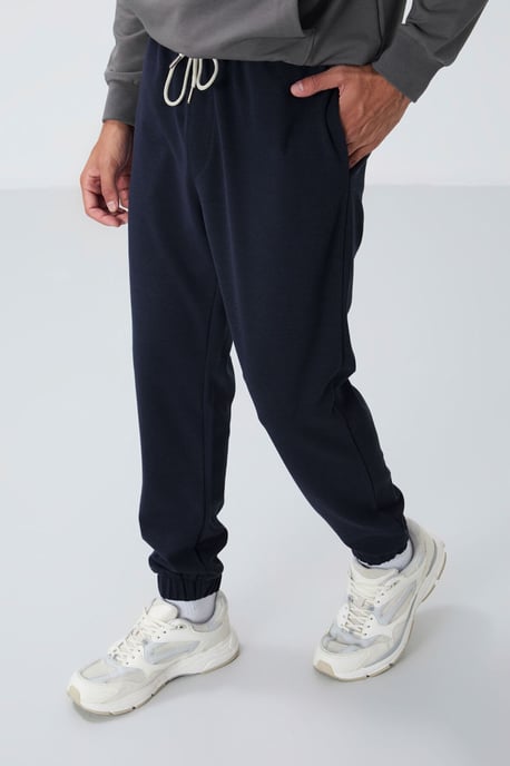 Heren Regular Fit Fleece Joggingbroek - Image 3