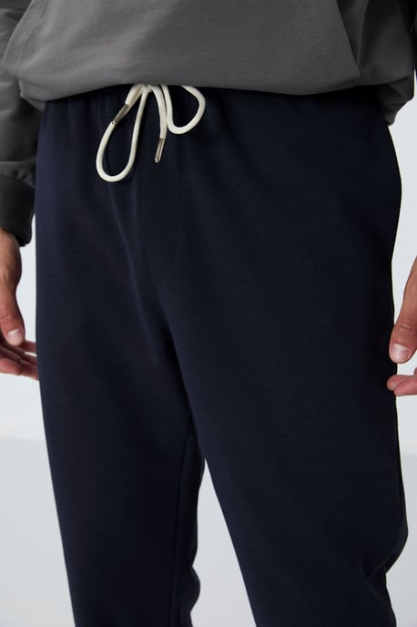 Heren Regular Fit Fleece Joggingbroek - Image 4