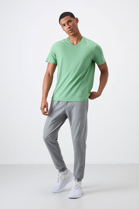 Men's Regular Fit Cotton Blend Sweatpants - Image 3