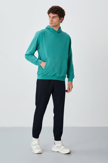 Heren Regular Fit Fleece Broek - Image 2