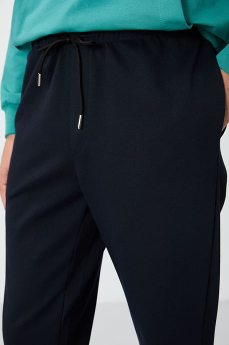 Heren Regular Fit Fleece Broek - Image 4
