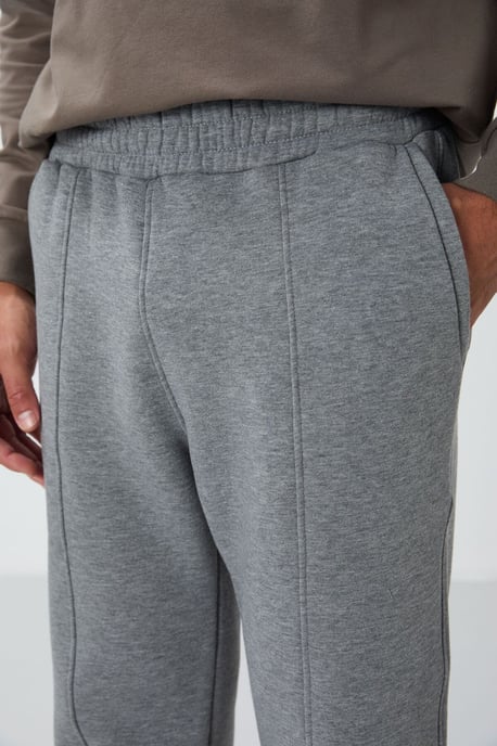Herrars Regular Fit Bomull-Polyester Sweatpants - Image 4
