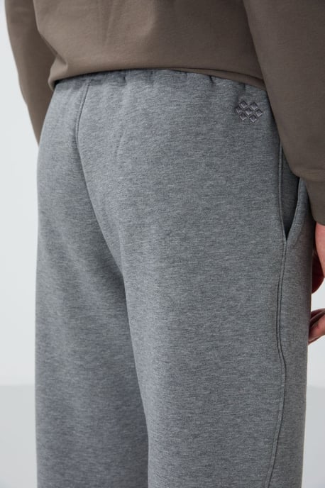Herrars Regular Fit Bomull-Polyester Sweatpants - Image 5
