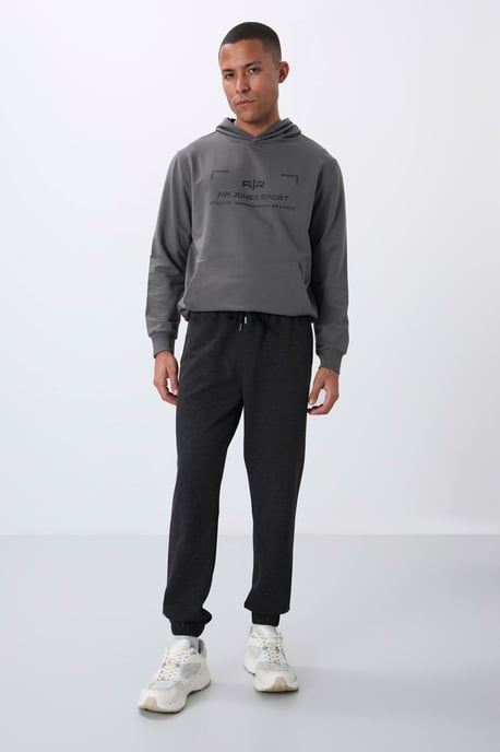 Heren Regular Fit Fleece Sweatpants - Image 1