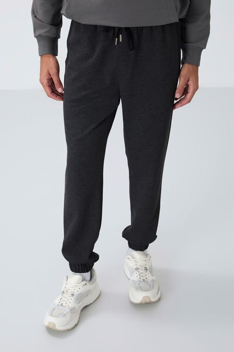 Heren Regular Fit Fleece Sweatpants - Image 3