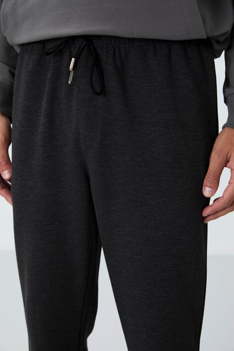 Heren Regular Fit Fleece Sweatpants - Image 4