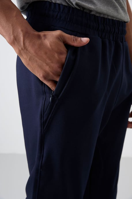 Men's Regular Fit Cotton Blend Sweatpants - Image 2