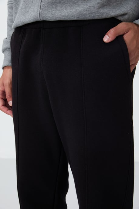 Herr Regular Fit Bomulls- och Polyester Sweatpants - Image 5
