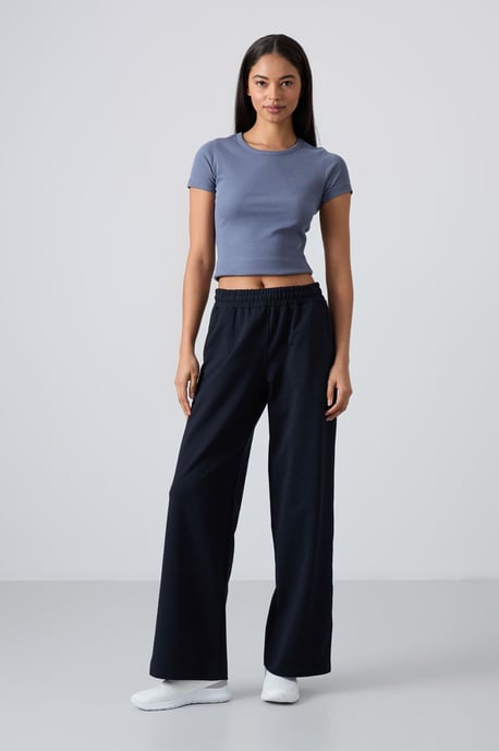 Wijde Broek Trainingsbroek met Elastische Taille - Image 2