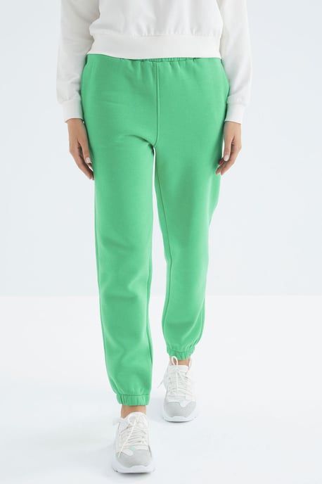 Dames Hoge Taille Fleece Joggingbroek - Image 3