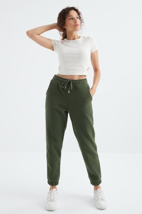 Kvinnors polyester joggerbyxor - Image 3