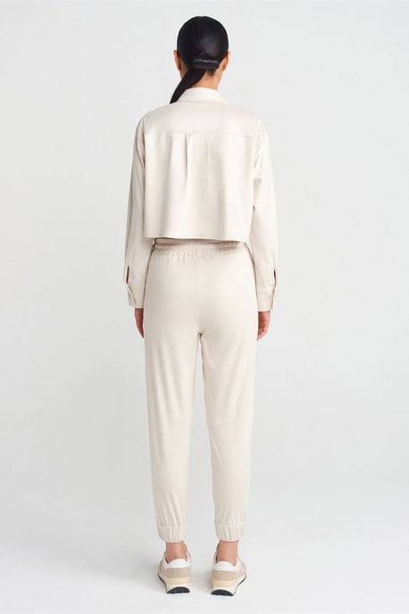 Faux Mocka Joggingbyxor - Image 2