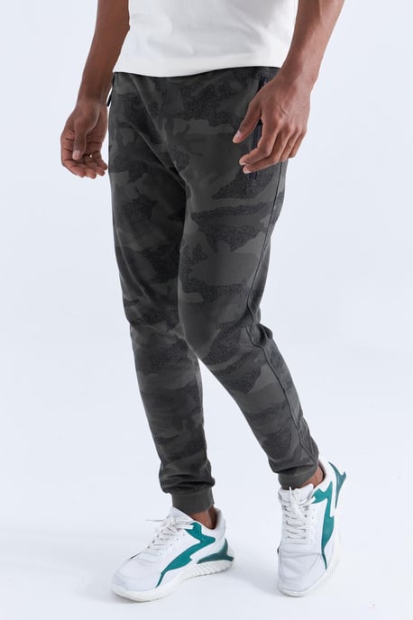 Heren Camouflage Slim Fit Trainingsbroek - Image 2