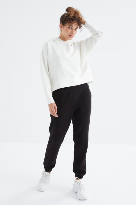 Dames Hoge Taille Fleece Joggingbroek - Image 3