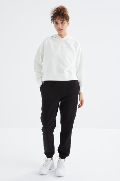 Dames Hoge Taille Fleece Joggingbroek - Image 5