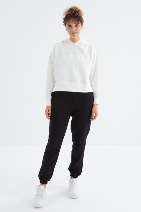 Dames Hoge Taille Fleece Joggingbroek - Image 6