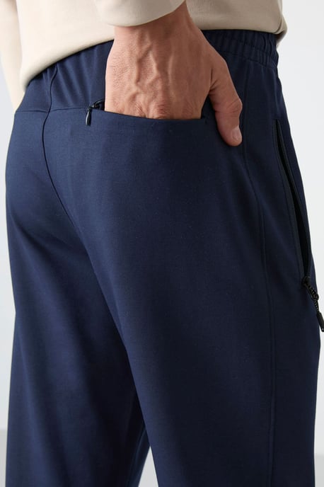 Heren Regular Fit Rechtvallende Sweatpants - Image 6