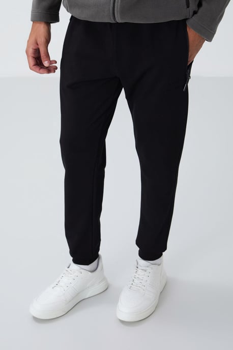 Men's Jogger Sweatpants With Zip Pocket - Image 1