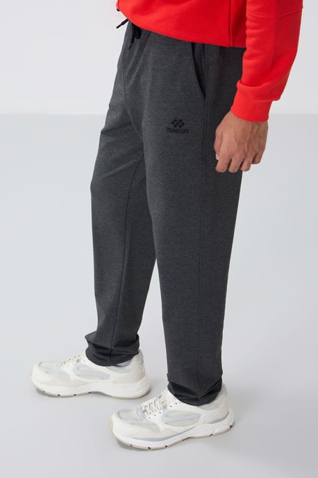 Heren Regular-Fit Katoenmengsel Sweatpants - Image 5