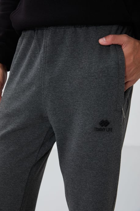 Heren Slim-fit Rechtaf Sweatpants - Image 4