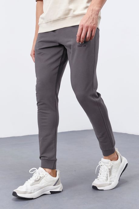 Herr Slim-Fit Fleecebyxor - Image 2