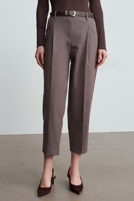 Belted Rechte Pantalon - Image 3