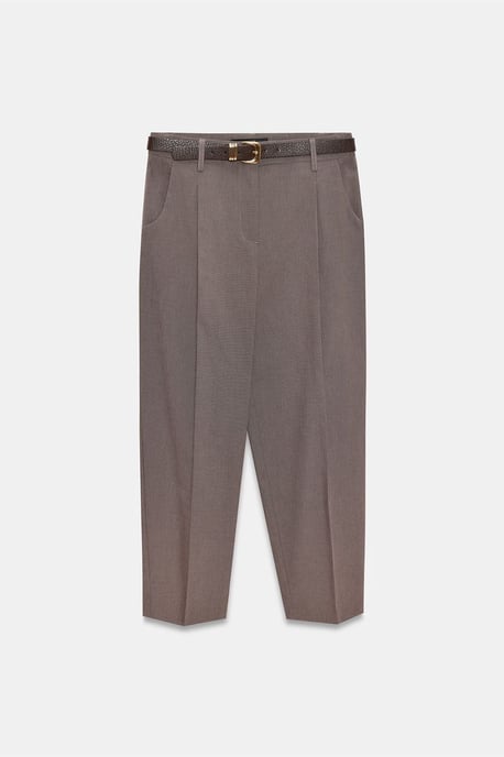 Belted Rechte Pantalon - Image 5