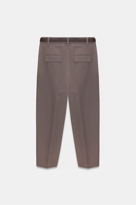 Belted Rechte Pantalon - Image 6
