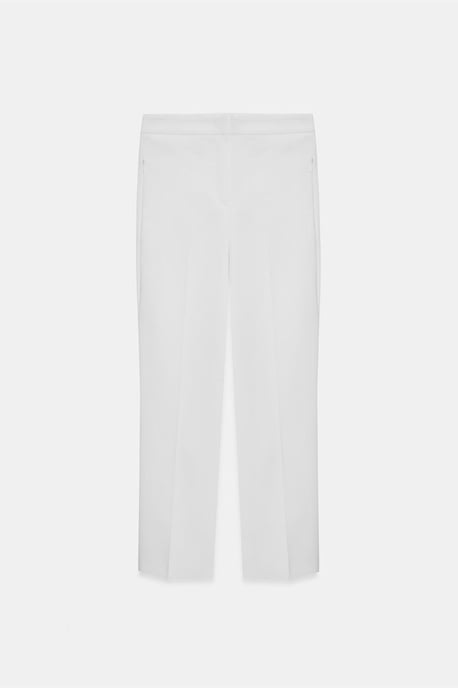 High-waisted Flared Capri Broek - Image 5