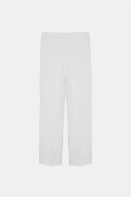 High-waisted Flared Capri Broek - Image 6