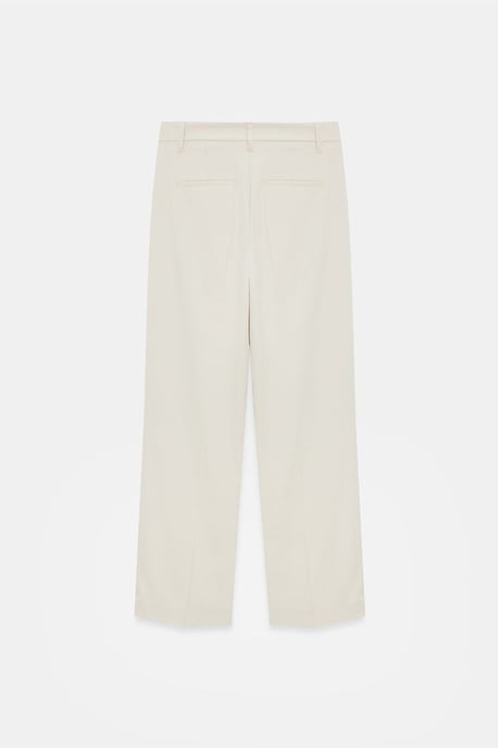 Women's High-Waist Straight-Leg Crepe Trousers - Image 6