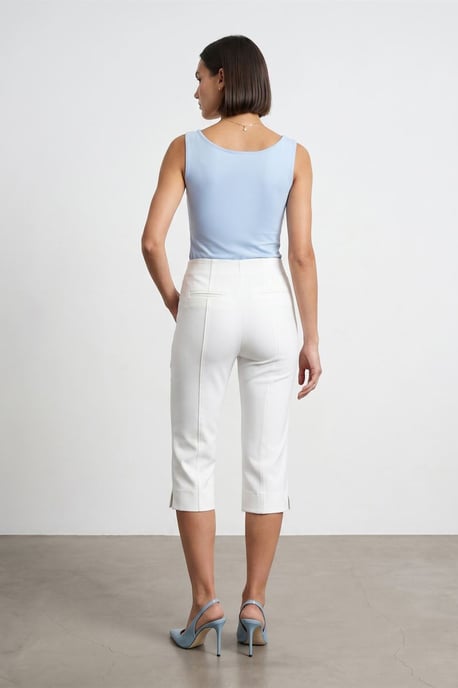 Hoge Taille Capri Sigarettentrousers - Image 2
