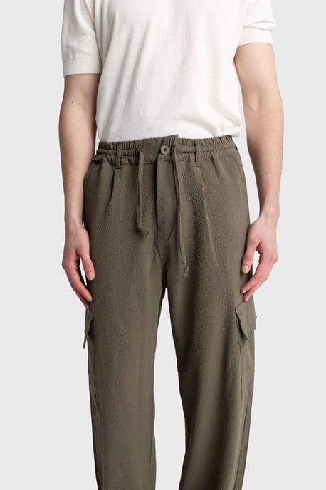 Heren Katoenen Rechte Knit Broek - Image 5