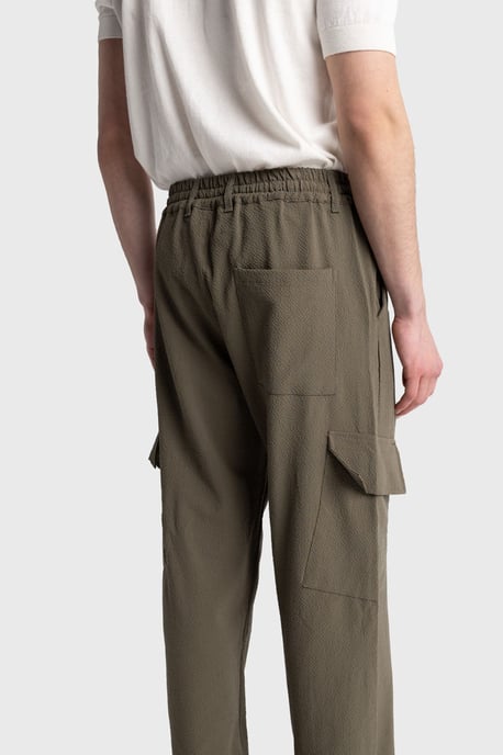 Heren Katoenen Rechte Knit Broek - Image 6