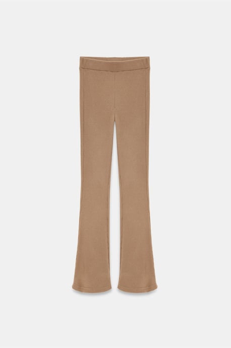 High-Waist Flare Knit Pants - Image 6