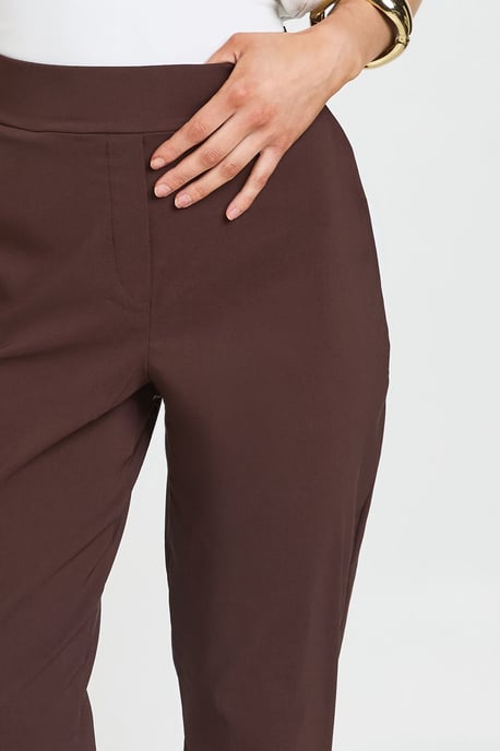 Petite Super Stretch Tapered Tailored Trouser - Image 4
